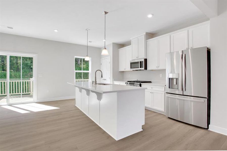 Furnished interior view inside a new home in Park Ridge at Sugar Hill, Sugar Hill (Image 4). Furnished interior view inside a new home in Park Ridge at Sugar Hill, Sugar Hill (Image 4).