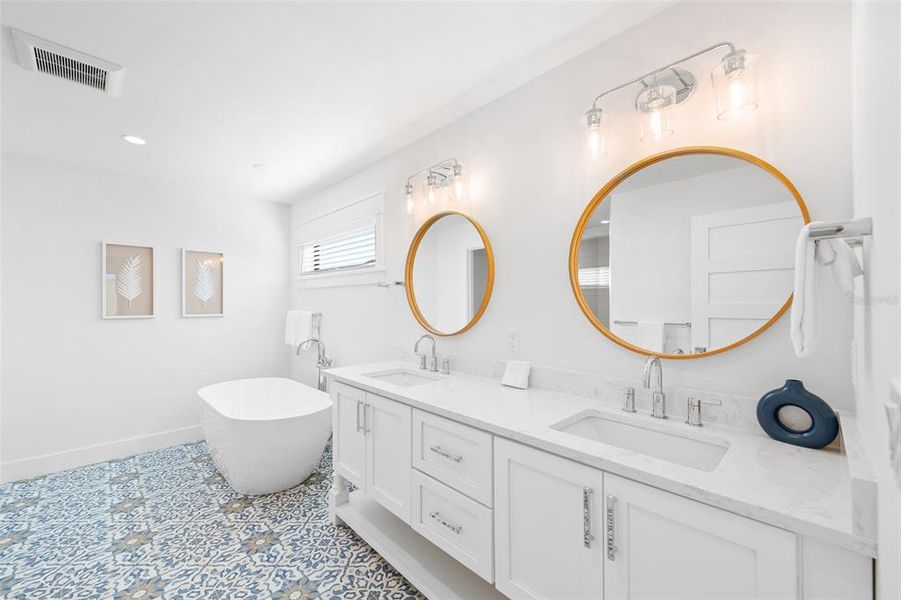 Furnished interior view inside a new home in , Sarasota (Image 55). Furnished interior view inside a new home in , Sarasota (Image 55).