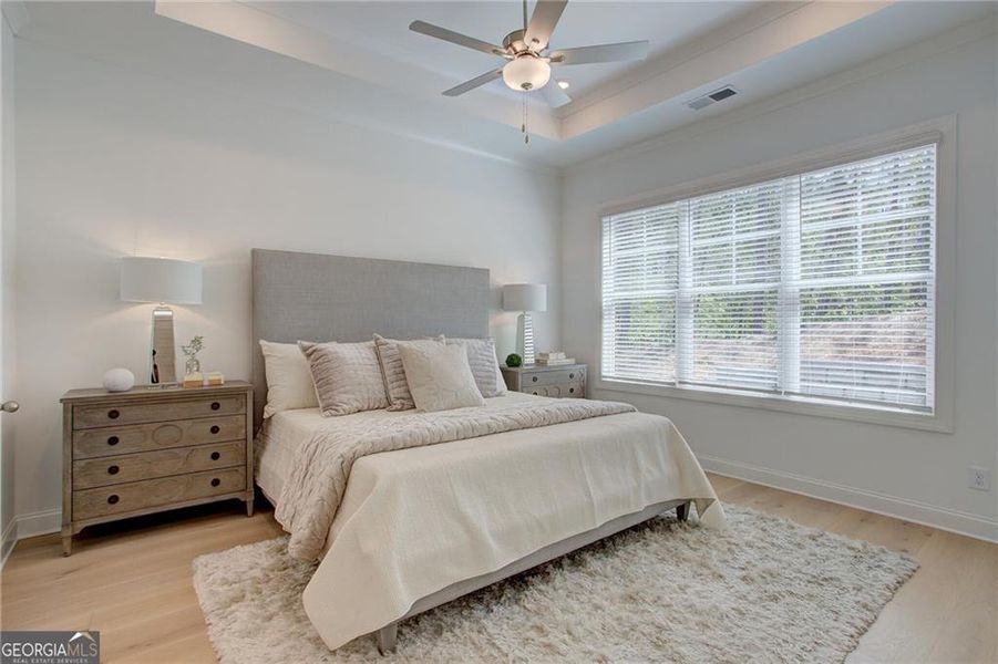 Furnished interior view inside a new home in Promenade Ridge, Marietta (Image 24).