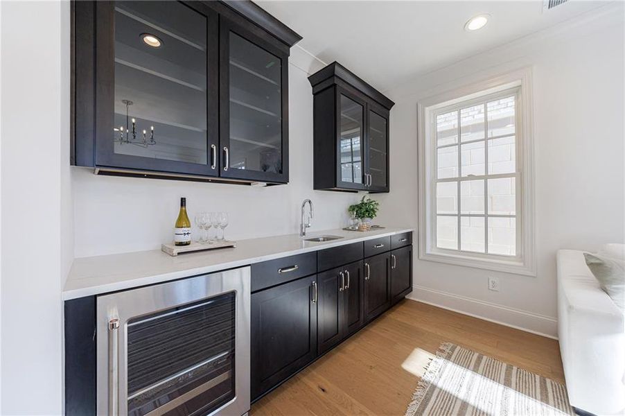 Furnished interior view inside a new home in , Alpharetta (Image 12).