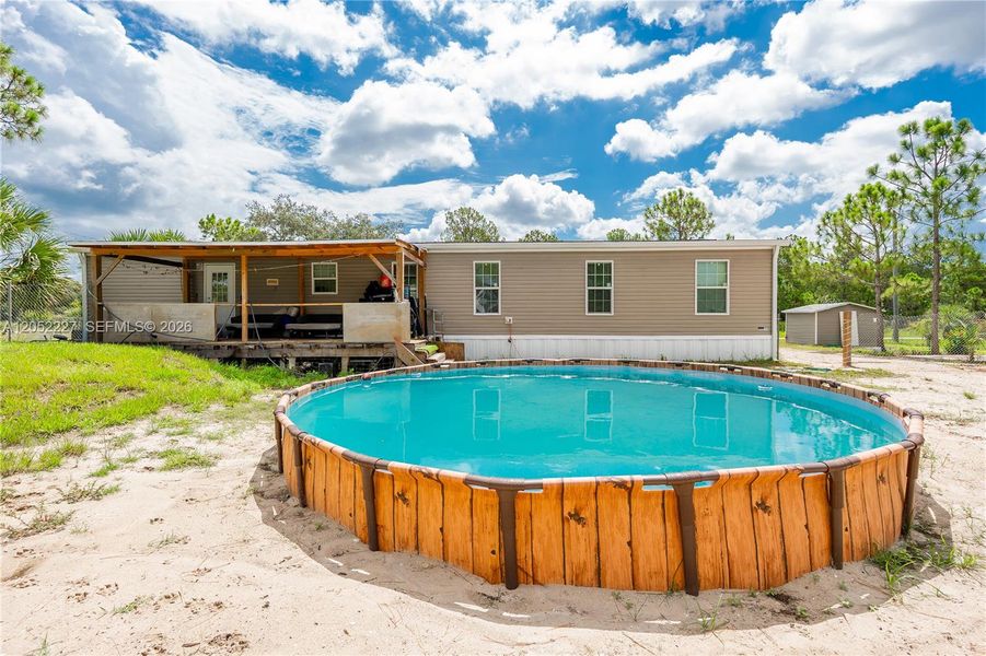 Exterior details and patio area of a home in , Clewiston (Image 30). Exterior details and patio area of a home in , Clewiston (Image 30).