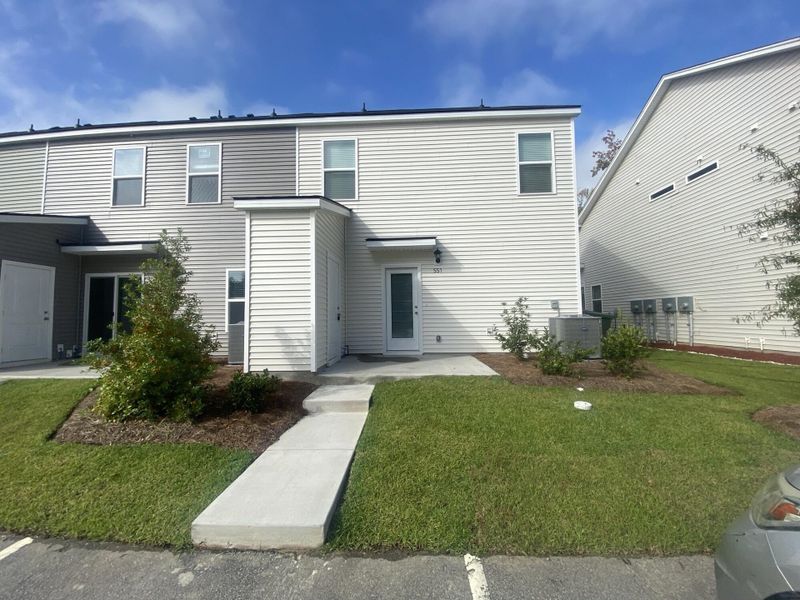 Exterior details and patio area of a home in , Summerville (Image 16).