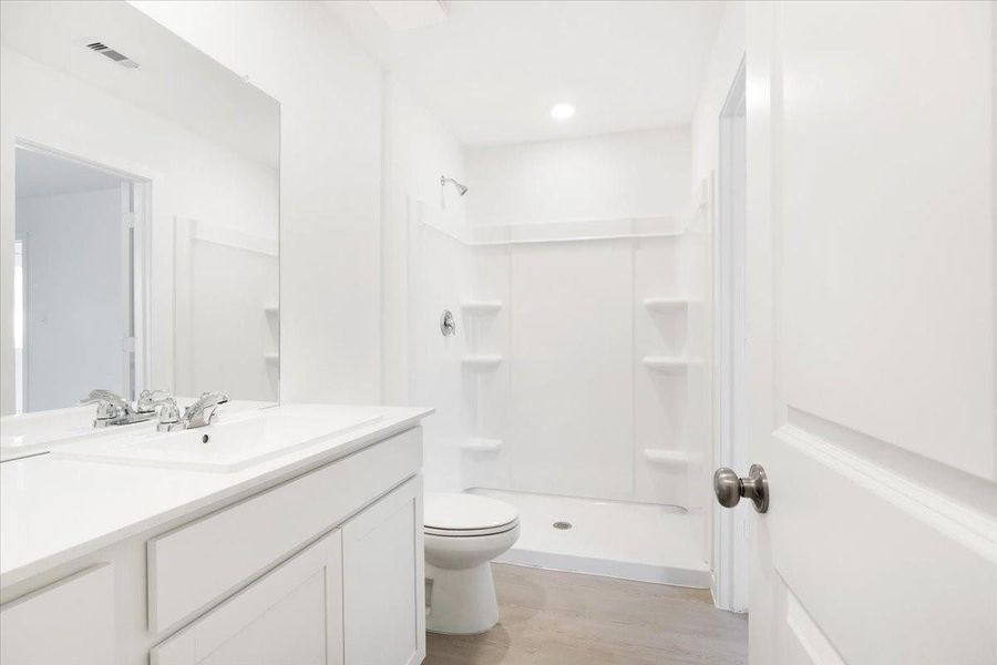 Furnished interior view inside a new home in Synova: Cottage Collection, Crosby (Image 5). Furnished interior view inside a new home in Synova: Cottage Collection, Crosby (Image 5).