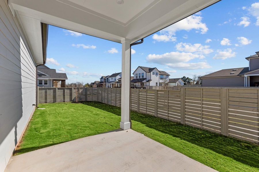 Back Covered Porch