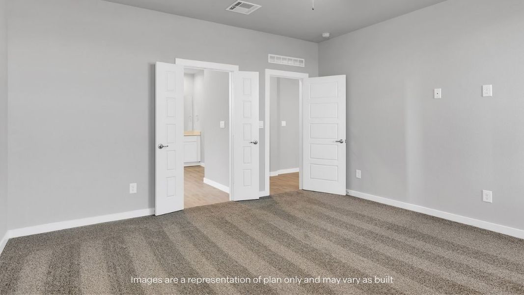 Representative unfurnished interior of a home built from the Lakemont by D.R. Horton in Homestead at Parks Bell Ranch, Odessa (Image 14).