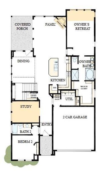 The success of a floor plan is the way you can move through it…You’ll be amazed at how well this home lives…We call it traffic patterns.