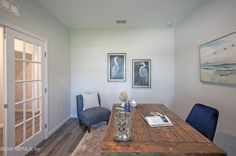 Furnished interior view inside a new home in , Jacksonville (Image 24).