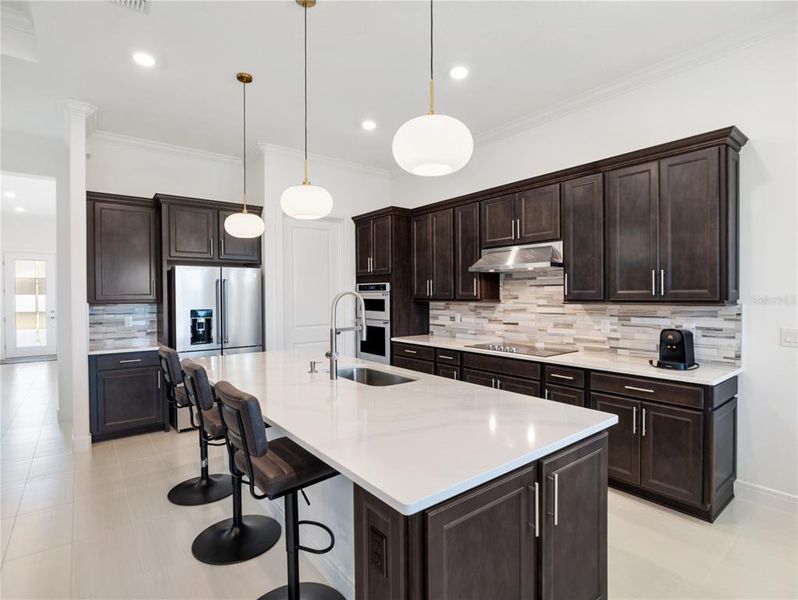 Furnished interior view inside a new home in , Ocala (Image 16).
