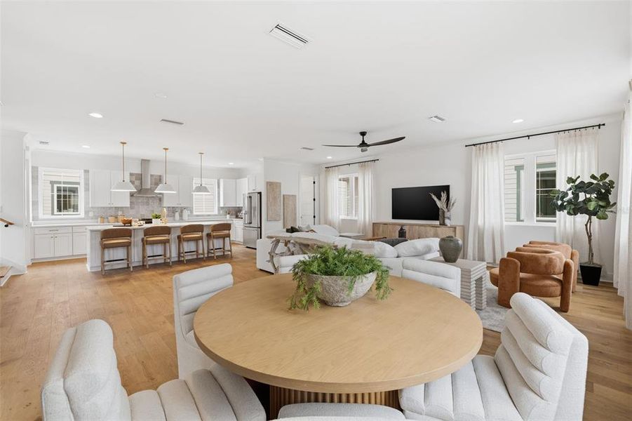 Furnished interior view inside a new home in , Tampa (Image 12).