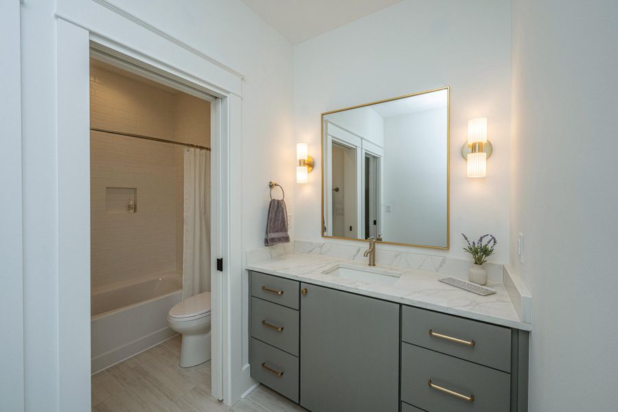 Furnished interior view inside a new home in Carolina Park: Riverside, Mount Pleasant (Image 27).