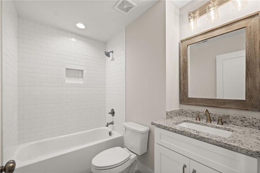 Furnished interior view inside a new home in , Cumming (Image 7).