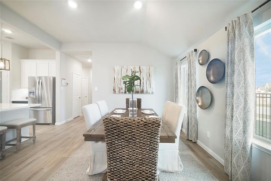 Furnished interior view inside a new home in Arabella on the Prairie: Premier Collection, Richmond (Image 14). Furnished interior view inside a new home in Arabella on the Prairie: Premier Collection, Richmond (Image 14).