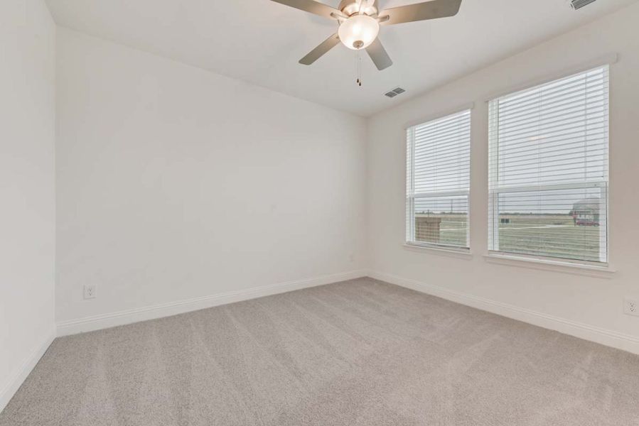 Representative unfurnished interior of a home built from the Eastholme by Pacesetter Homes in Elevon, Lavon (Image 15). Representative unfurnished interior of a home built from the Eastholme by Pacesetter Homes in Elevon, Lavon (Image 15).