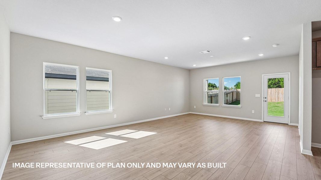 Spacious, unfurnished interior of a new home in Carillon, Manor (Image 18).