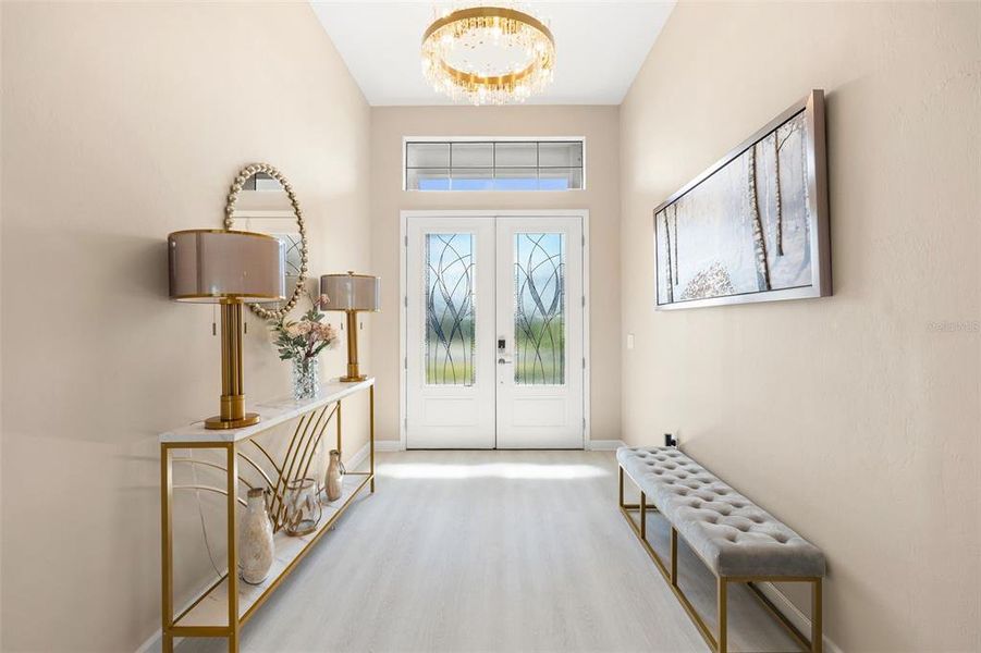 Furnished interior view inside a new home in , Lakewood Ranch (Image 40).