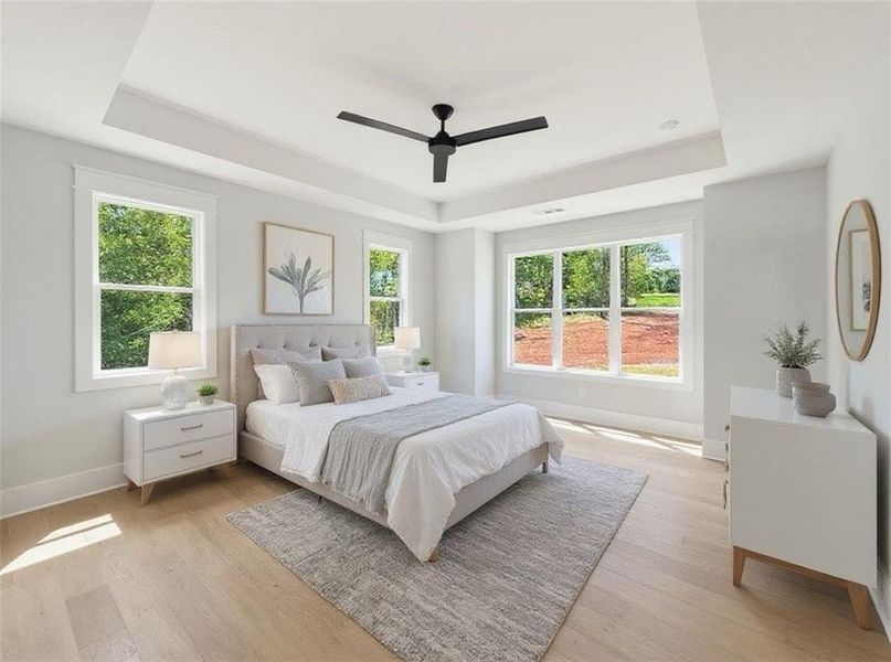 Furnished interior view inside a new home in , Rydal (Image 6).