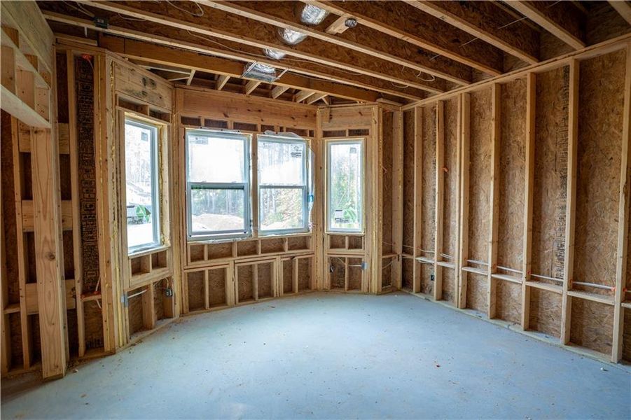 In-progress construction of a new home in , Fairburn, GA (Image 11).