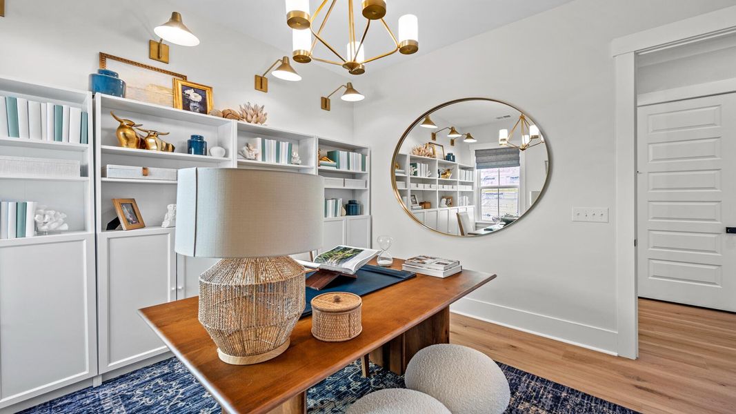 Furnished interior view inside a new home in , Summerville (Image 19). Furnished interior view inside a new home in , Summerville (Image 19).