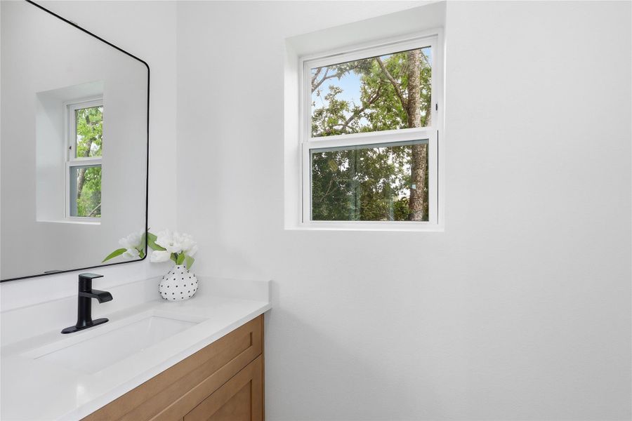 2nd floor half bathroom