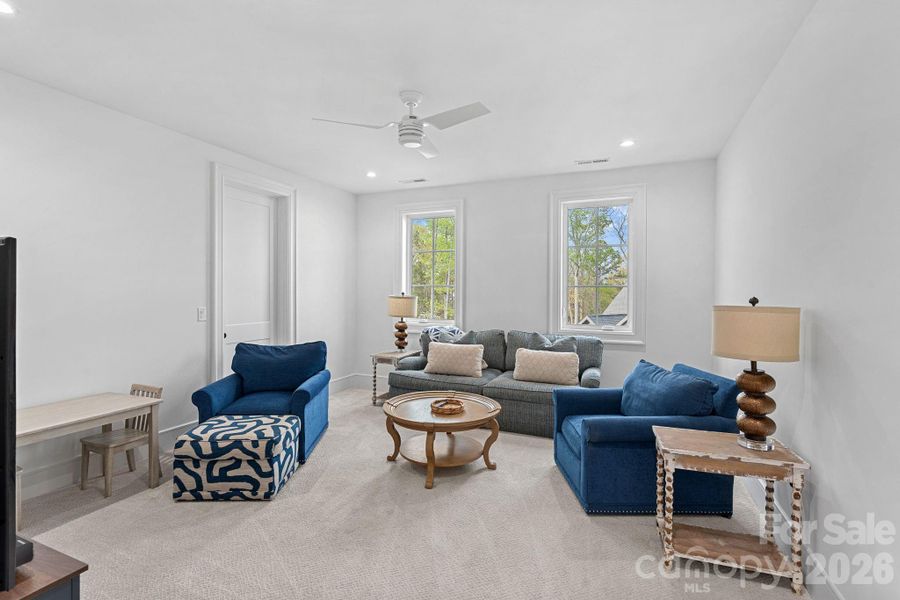 Furnished interior view inside a new home in , Clover (Image 10).