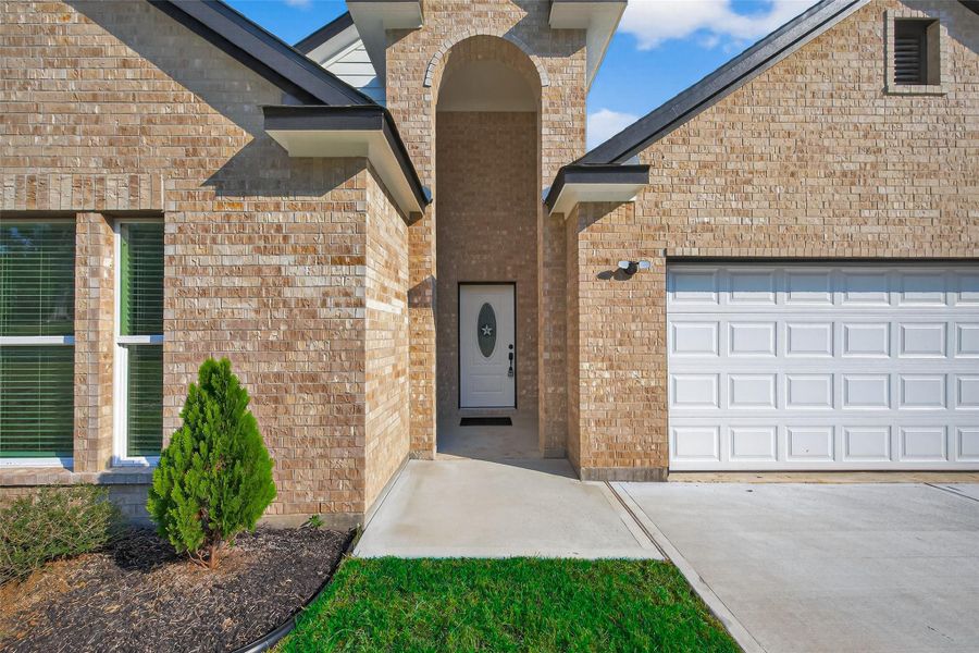 Front exterior of a new home in , Kenefick, TX, highlighting curb appeal (Image 22). Front exterior of a new home in , Kenefick, TX, highlighting curb appeal (Image 22).