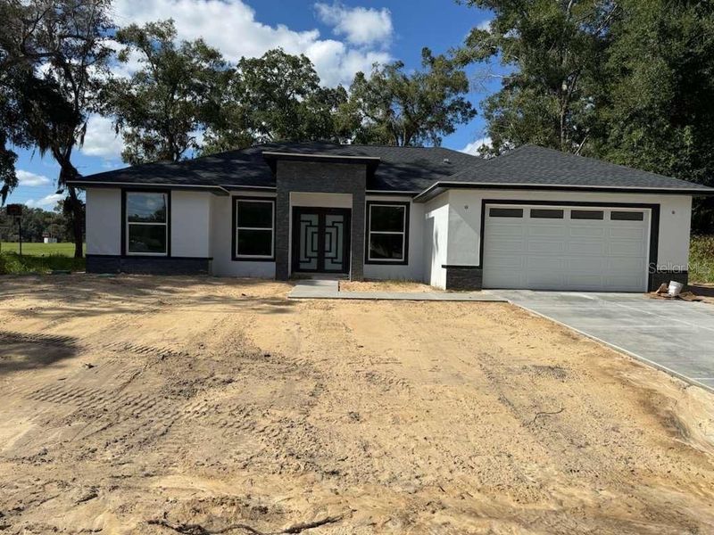 In-progress construction of a new home in , Belleview, FL (Image 4).