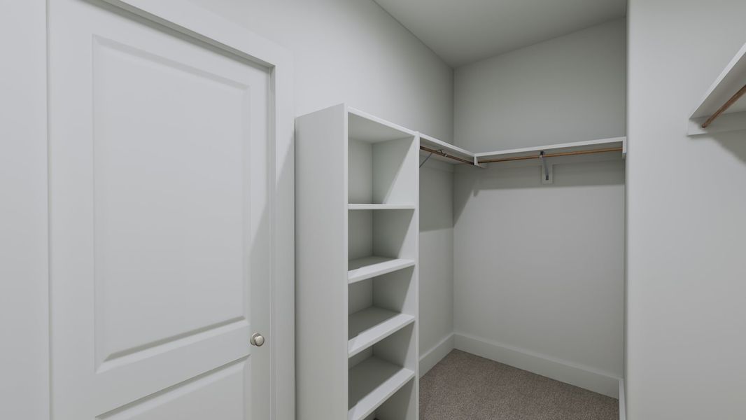 Spacious, unfurnished interior of a new home in Bridgewater, Midlothian (Image 17).