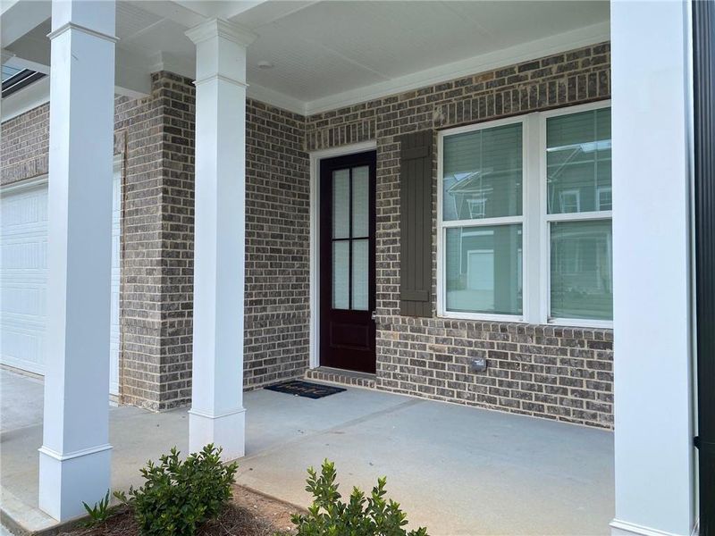 Exterior details and patio area of a home in , Lilburn (Image 3).