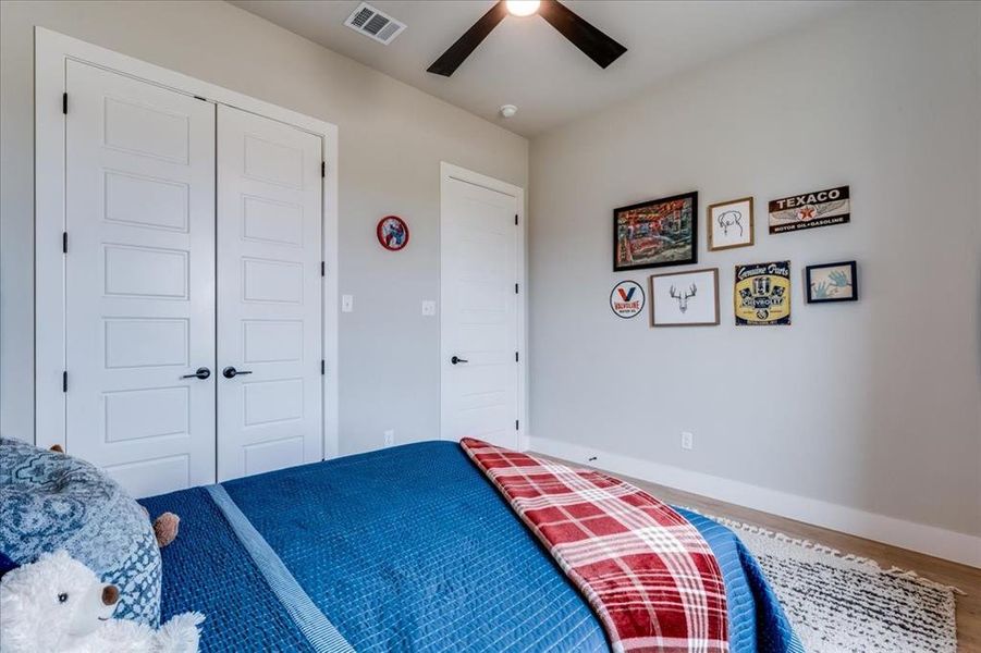 Furnished interior view inside a new home in , Godley (Image 10).