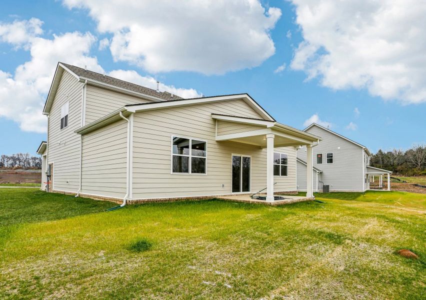 Exterior details and patio area of a home in Willow Landing, Mount Juliet (Image 25). Exterior details and patio area of a home in Willow Landing, Mount Juliet (Image 25).
