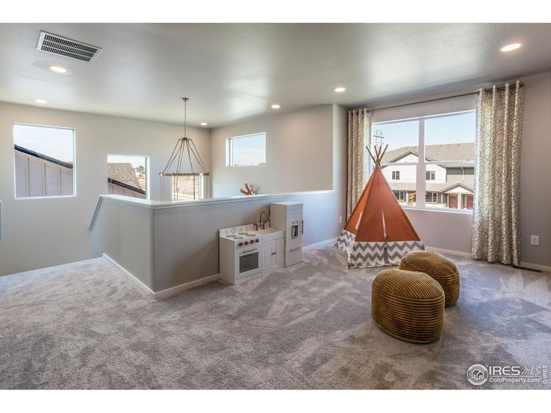 Furnished interior view inside a new home in Prairie Song, Windsor (Image 14).