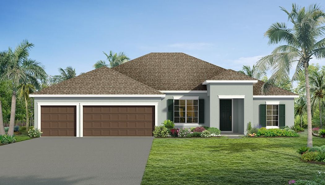 Traditional Elevation | Briella | New Homes in Florida | Landsea Homes