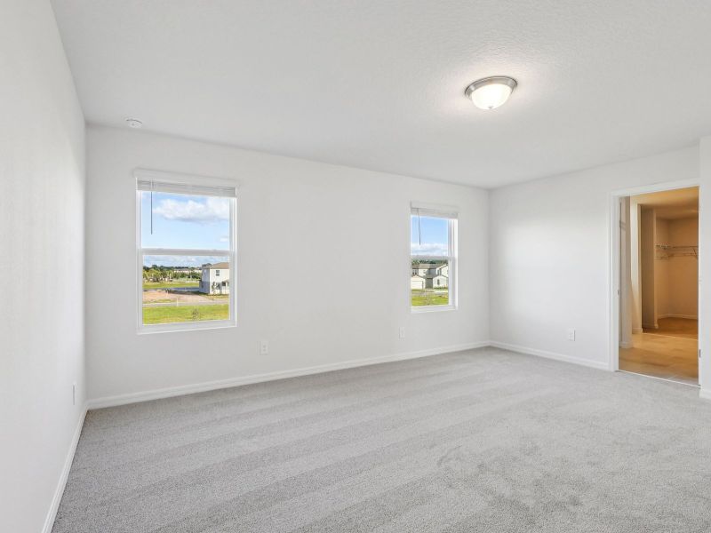 Spacious, unfurnished interior of a new home in The Reserve at Twin Lakes, St. Cloud (Image 11). Spacious, unfurnished interior of a new home in The Reserve at Twin Lakes, St. Cloud (Image 11).