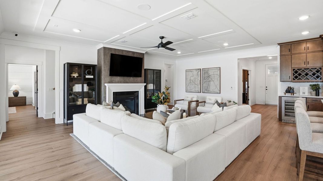 Representative furnished interior of a home built from the Stellar by Del Webb in Del Webb Point Hope, Charleston (Image 17). Representative furnished interior of a home built from the Stellar by Del Webb in Del Webb Point Hope, Charleston (Image 17).