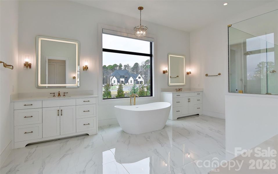 Furnished interior view inside a new home in , Weddington (Image 18). Furnished interior view inside a new home in , Weddington (Image 18).