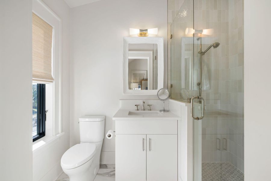 Furnished interior view inside a new home in , Sullivan's Island (Image 37).