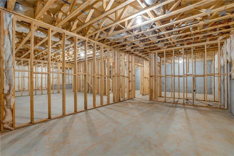 In-progress construction of a new home in , Jefferson, GA (Image 38).