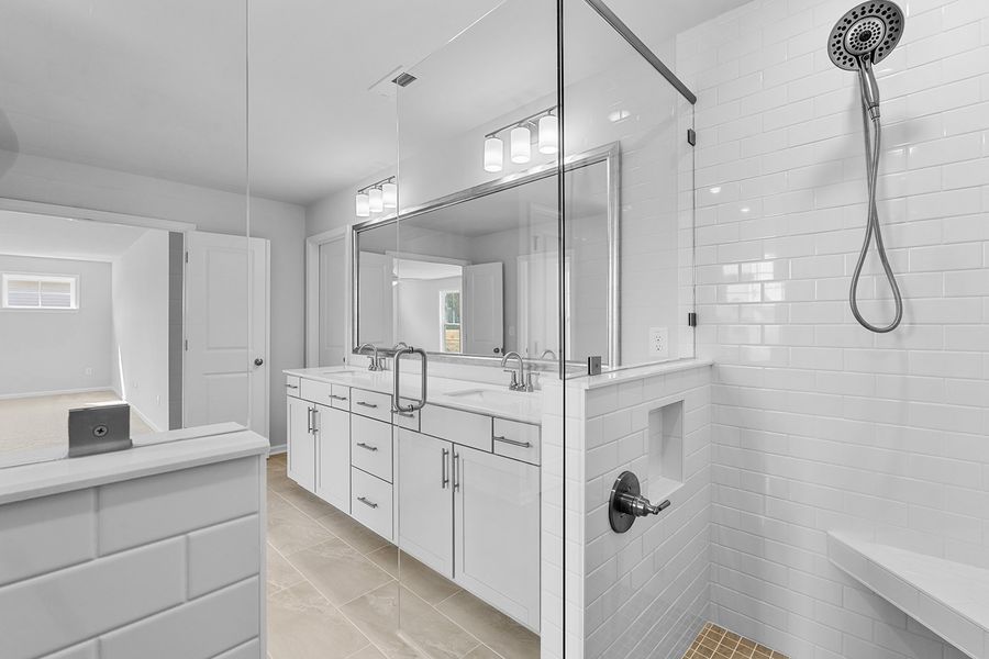 Furnished interior view inside a new home in Fieldstone, Lexington (Image 29).