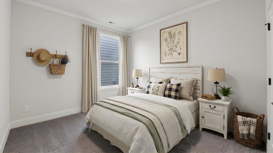Furnished interior view inside a new home in Westport, York (Image 8).