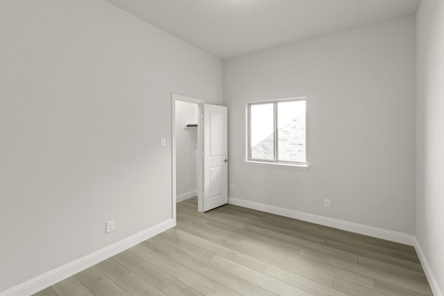 Spacious, unfurnished interior of a new home in Meadow Run, Melissa (Image 16). Spacious, unfurnished interior of a new home in Meadow Run, Melissa (Image 16).