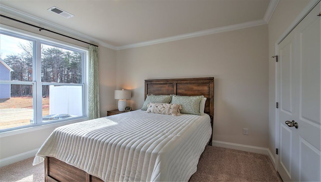 Furnished interior view inside a new home in Pleasant Grove, Weaverville (Image 11). Furnished interior view inside a new home in Pleasant Grove, Weaverville (Image 11).