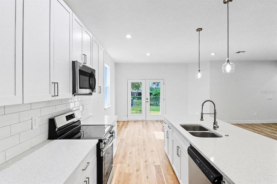 Furnished interior view inside a new home in , Inverness (Image 4).