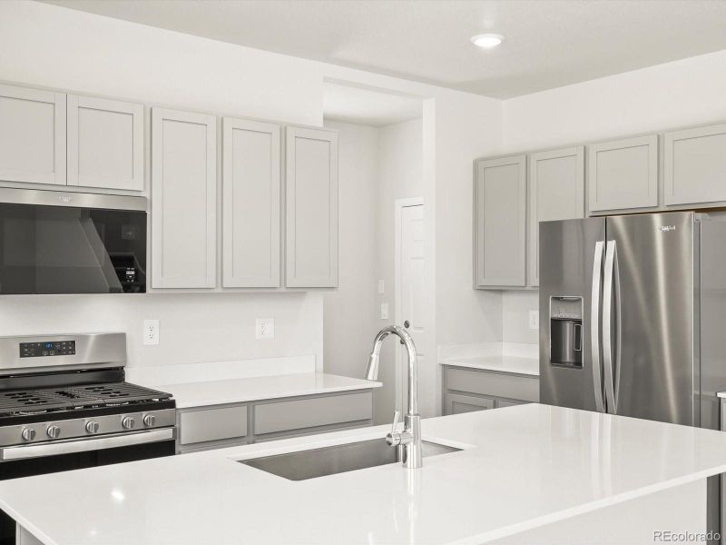 Furnished interior view inside a new home in Poudre Heights: The Lakes Collection, Windsor (Image 11).