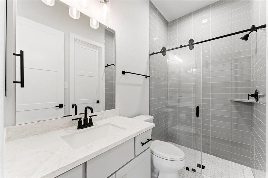 Hall Bath with Standing Shower