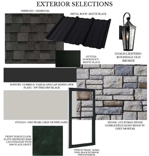 Sample of building materials used in homes in Two Step Farm, Montgomery (Image 5). Sample of building materials used in homes in Two Step Farm, Montgomery (Image 5).