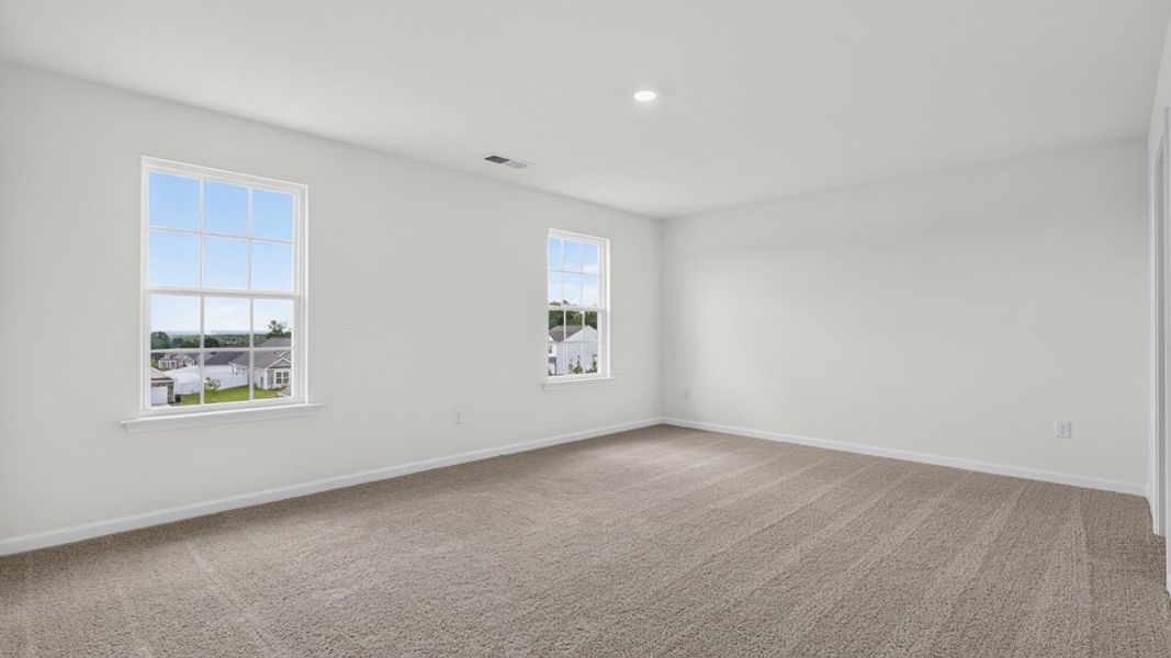 Spacious, unfurnished interior of a new home in The Reserve at Prestleigh, Wake Forest (Image 29).