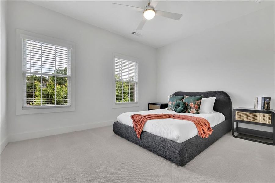 Furnished interior view inside a new home in Skyview On Broad, Sugar Hill (Image 10).