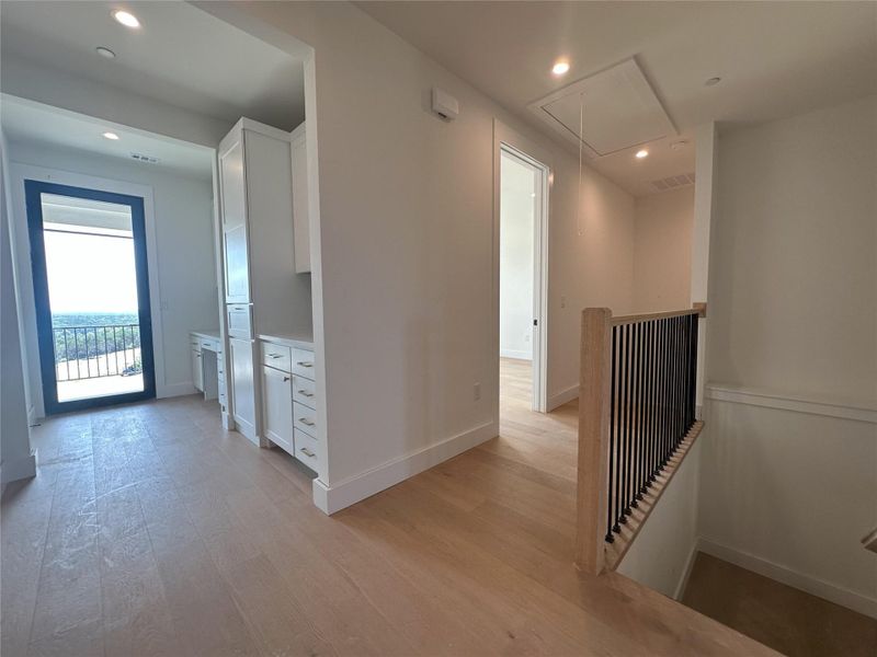 Spacious, unfurnished interior of a new home in Milky Way at River Place, Austin (Image 27).