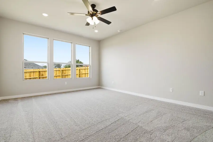 Spacious, unfurnished interior of a new home in Seven Oaks Townhomes, Tomball (Image 12). Spacious, unfurnished interior of a new home in Seven Oaks Townhomes, Tomball (Image 12).