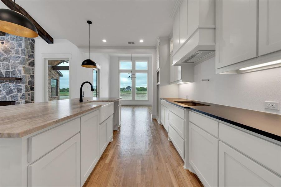Furnished interior view inside a new home in , Midlothian (Image 9).